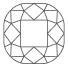 shop cushion diamond shape